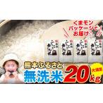 ふるさと納税 無洗米 熊本県 御船町 無洗米 訳あり 家庭用 熊本ふるさと 無洗 米 20kg 無洗米 米 コメ 熊本県産《7-14日以内に出荷予定(土日祝除く)》 洗わず …