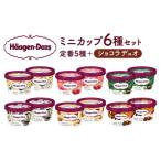 ふるさと納税 菓子 アイス 北海道 浜中町 1か月以内に発送 ハーゲンダッツ『ミニカップ12個セット(定番フレーバー&ショコラデュオ味)』アイスクリーム ア…