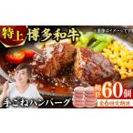 牛肉 ハンバーグ 6回定期便 お肉屋さんの手ごね
