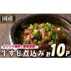 牛肉 ホルモン 牛すじ煮込み 計10パック