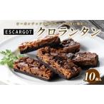 焼菓子 チョコレート ESCARGOT クロランタン 10個入り