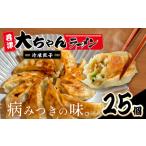ふるさと納税 餃子 千葉県 君津市 行列 必至 大繁盛 店 オリジナル 冷凍餃子 5人前 25個 | 餃子 冷凍 餃子 惣菜 冷凍 食品 大ちゃんラーメン 君津 きみつ 千葉…