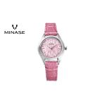 ふるさと納税 時計 レディース腕時計 秋田県 湯沢市 MINASE時計 LunaArch クロコベルトタイプ(UG01-LPKNPK-SSD) 協和精工株式会社 F11913