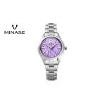 ふるさと納税 時計 レディース腕時計 秋田県 湯沢市 MINASE時計 LunaArch ブレスレットタイプ(UG01-M01NVL-SSB) 協和精工株式会社 F11916