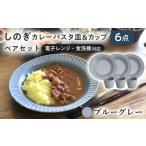食器 グラス 皿 美濃焼 みずなみ焼 しのぎ カレーパスタ皿&…