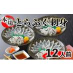 ふるさと納税 フグ 山口県 下関市  1月以降順次発送 とらふぐ刺身 と 国産ふぐ刺身 大容量セット 冷凍 12人前 ふぐ とらふぐ 刺身 新鮮 魚 フグ刺し ふぐ刺し …
