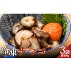 魚貝類 小泊産 冷凍ナマコ 真空パック 3袋