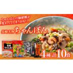 麺類 長崎名物ちゃんぽん 食べ比べ4種 10食