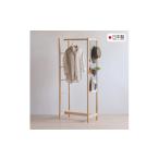 家具 本棚 ラック カラーボックス 天然木の飾れるハンガー…