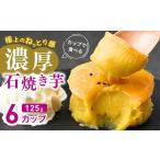 野菜類 サツマイモ カップで食べる濃厚石焼き芋 6個