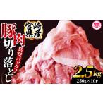 産豚肉切り落とし2.5kg 250g×10