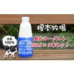 飲料類 乳飲料 榎本牧場 飲むヨーグルト750ml×2本セット
