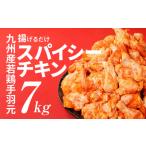 鶏肉 唐揚げ 訳あり 揚げるだけスパイシーチキン7kg_K16_00…