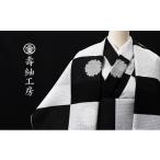 織物 繊維品 目を引く市松と古典柄 本場大島紬