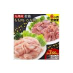 ふるさと納税 鶏肉 モモ 熊本県 菊池市  6ヶ月定期便 九州産若鶏もも肉（310g×6袋）・むね肉（600g×3袋）セット 鶏肉 お肉 モモ肉 もも肉 ムネ肉 むね肉 2種…