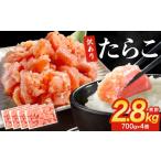 魚貝類 たらこ 訳あり 2.8kg