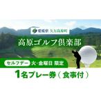 ゴルフ場利用券 セルフデー プレー券1枚