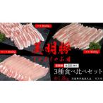 豚肉 バラ 全3回 隔月 定期便 美明豚 食べ比べセット