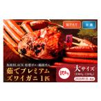 ふるさと納税 カニ 松葉ガニ 京都府 京丹後市 訳あり　 蟹の匠 魚政 茹で　プレミアムズワイガニ 魚政BLACK（松葉ガニ・越前ガニ） 大サイズ（1000〜1100g） 1…
