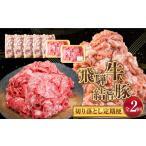 豚肉 セット 定期便 全2回 訳あり 飛騨牛 切落し 400g×2パ…