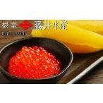 ふるさと納税 いくら 北海道 根室市 G-42009 鮭匠ふじい いくら醤油漬け80g×1P、味付け数の子120g×1P
