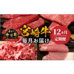 牛肉 12か月定期便 宮崎牛を毎月お届け