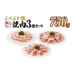 豚肉 焼肉3種セット 750g