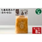 味噌 白味噌 1ヶ月毎2回定期便 九重高原みそ