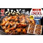 ふるさと納税 うなぎ 福岡県 宗像市 刻みうなぎ蒲焼き(約100g×8Pセット) 魚住商店 _HA1533