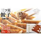ふるさと納税 餃子 山形県 -  山形の極み 合い挽き三ツ星餃子 210g（10個入り）×3箱 F2Y-5950