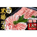 産豚肉 黒豚バラ2種セット スライス&焼肉