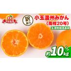 ふるさと納税 果物類 みかん 愛媛県 宇和島市 蜜柑 訳あり 小玉 温州みかん 南柑20号 10kg 先行予約 玉津柑橘倶楽部 温州 みかん 小玉みかん 中生 甘い 果物 …