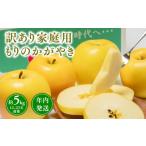 ふるさと納税 りんご 青森県 平川市 年内発送 訳あり 家庭用 もりのかがやき 約5kg 那由多のりんご園・平川市産・希少品種