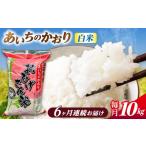 米 6回定期便 あいちのかおり 白米 10kg×6ヵ月