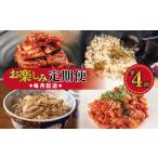 ふるさと納税 惣菜・レトルト 冷凍 大阪府 泉佐野市 栄物産店主厳選 お楽しみ 定期便 全4回 毎月配送コース