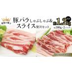 豚肉 バラ 常陸の輝き 豚 バラしゃぶしゃぶ&スライス