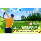 ゴルフ場利用券 ゴルフ 練習場 利用券 50球×10枚セット