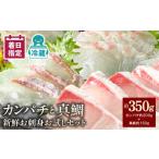 カンパチと真鯛の新鮮お刺身セット少量お試しパック