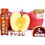 ふるさと納税 りんご 青森県 三戸町 りんご サンふじ 約3kg（8〜12玉） 2026年産・先行予約 2026年12月中旬〜2027年1月下旬頃まで順次発送 青森県三戸町産 り…