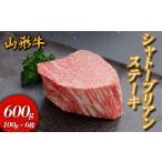 牛肉 ヒレ 山形牛 シャトーブリアンステーキ 600g
