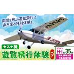 体験チケット セスナ機遊覧飛行体験 ペア