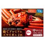 ふるさと納税 カニ 松葉ガニ 京都府 京丹後市 訳あり　 蟹の匠 魚政 茹で　プレミアムズワイガニ 魚政BLACK（松葉ガニ・越前ガニ） 中サイズ（800〜900g） 2匹…