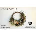 花 苗木 バンクシアのリース Lサイズ tokohana