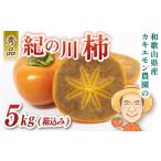 果物類 柿 秀品 カキエモン農園の紀の川柿 約5kg