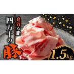 豚肉 バラ 四万十ポークスライス1.5kg 300g