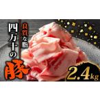 豚肉 バラ 四万十ポークスライス2.4kg 300g