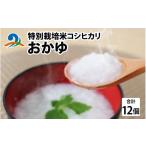 米 コシヒカリ 南 南条産コシヒカリで作ったおかゆ 12個
