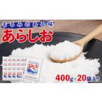 塩 だし 粗塩 あらしお 400g×20袋入り