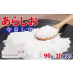 塩 だし 粗塩 あらしおやきしお 90g×10袋入り