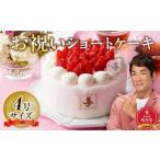 ふるさと納税 ケーキ・カステラ スポンジケーキ 北海道 旭川市 お祝いショートケーキ 4号サイズ ケーキ 菓子 お菓子 おかし スイーツ デザート 洋菓子 旭川 北…